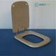 Copriwater Ideal Standard  CONCA CHAMPAGNE  Cerniera Oro-Sedile-Asse Wc