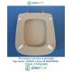 Copriwater Ideal Standard  CONCA CHAMPAGNE  Cerniera Oro-Sedile-Asse Wc