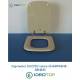 Copriwater Senesi DUCCIO CHAMPAGNE Cerniera Cromo-Sedile-Asse Wc