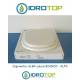 Copriwater Alfa ALBA BIANCO Cerniera Cromo-Sedile-Asse Wc