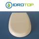 Copriwater Globo  DIVA BIANCO  Cerniera Cromo-Sedile-Asse