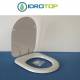 Copriwater Simas EUROPA  BIANCO Cerniera Cromo-Sedile-Asse Wc