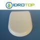 Copriwater Pozzi Ginori LINEA BIANCO  Cerniera Cromo-Sedile-Asse Wc  