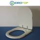Copriwater Simas NAFURA MB BIANCO Cerniera Cromo-Sedile-Asse Wc 