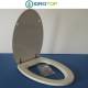 Copriwater Hidra NAUTILUS   BIANCO Cerniera Cromo-Sedile-Asse Wc