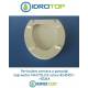 Copriwater Hidra NAUTILUS   BIANCO Cerniera Cromo-Sedile-Asse Wc
