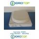 Copriwater SISMA Gravena Bianco Cerniera Cromo 