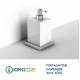 Portasapone con Dispenser XONI in Ceramica particolari Cromo Ibb XO21D 