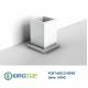 Portabicchiere XONI in Ceramica particolari Cromo Ibb XO22 