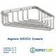 Portasapone per Doccia 17x17 Angolare Cromato Ibb GH76 