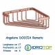 Portasapone per Doccia 17x17 Angolare Cromato Ibb GH76 