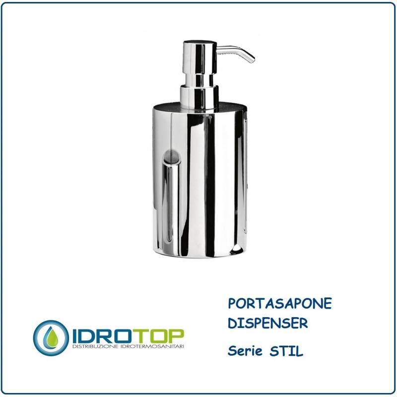 Portasapone a Dispenser STILL  in Acciaio Inox Ibb ST21D 