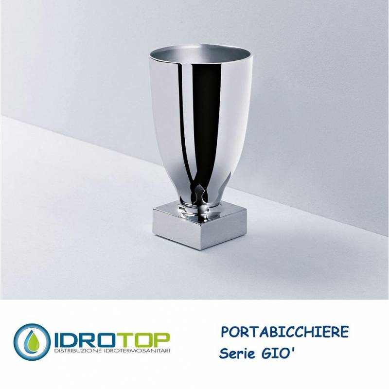 Portabicchiere GIO' da appoggio Cromato Ibb GI22 