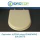 Copriwater Dolomite ALPINA-QUADRARCO CHAMPAGNE  Cerniera Cromo-Sedile-Asse Wc