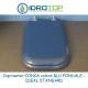 Copriwater Ideal Standard  CONCA BLU FONDALE  Cerniera Oro-Sedile-Asse Wc