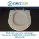 COPRIWATER SEDILE per mod. ABSOLUTE KUROKAWA Ideal Standard