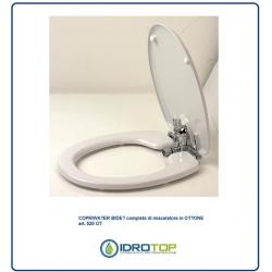 TOILET-SEAT COVER with BIDET seat with function of INCORPORATE BIDET art.520T OT- Idrotop