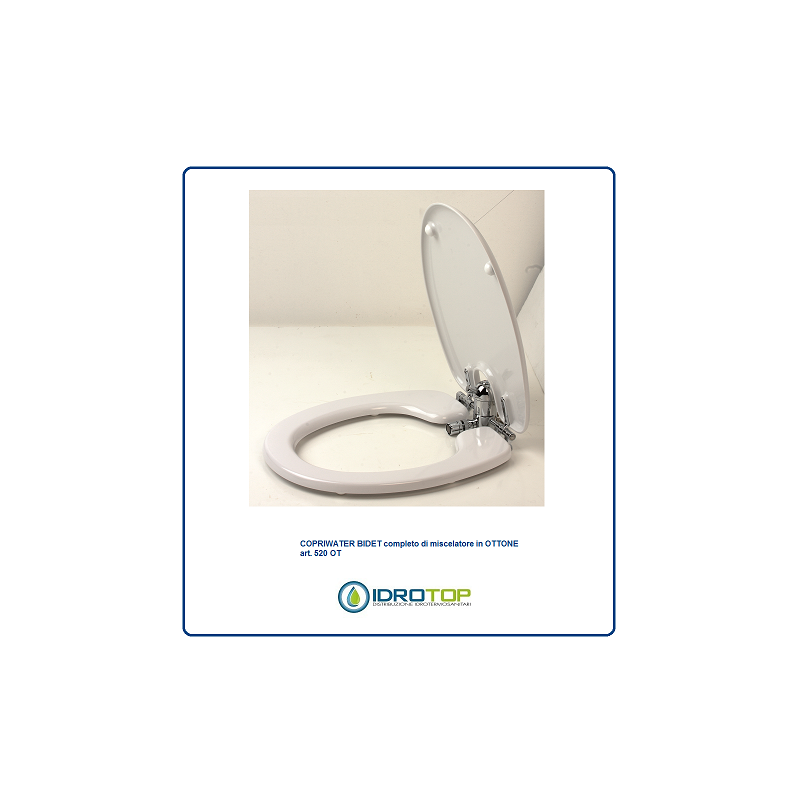 COPRIWATER E BIDET sedile con funzione BIDET INCORPORATO art.520T OT