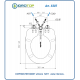COPRIWATER E BIDET sedile con funzione BIDET INCORPORATO art.520 OTOT