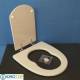 Copriwater Ideal Standard  AQUATONDA BIANCO  Cerniera Cromo-Sedile-Asse Wc