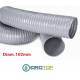 Tubo Flessibile PVC diam. 102 Semplice Estensibile a 10 mt
