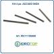 ASTINE INOX (4 pz.) per portamix copriwater bidet x articolo 120-320  Idrotop