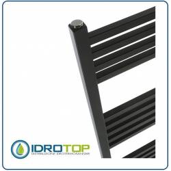 Scaldasalviette Carre' 1600x500 Radiatore Antracite a Tubi Quadri Decowarm 