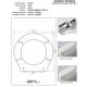 Copriwater Alfa THAI BIANCO Cerniera Rallentata Soft Close Cromo-Sedile-Asse Wc