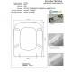 Copriwater MOS AXA Miele Cerniera Rallentata Soft Close Cromo