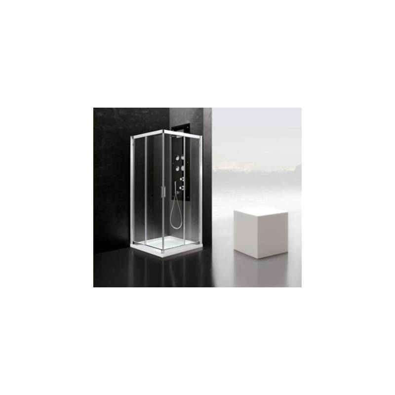 Box doccia 100x70 Play Rettangolare Cabina Agha 