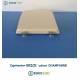 Copriwater Cesame  ERICE CHAMPAGNE  Cerniera Cromo-Sedile-Asse Wc