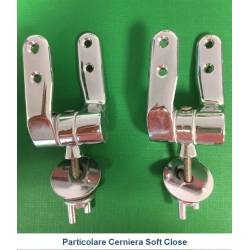 Cerniera con chiusura Rallentata Soft Close per Copriwater