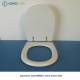 Copriwater CLIO/MEDEA Eos Bianco Cerniera Cromo 