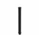 Tubo cm 100  Diam.80mm Monoparete Inox Nero per Stufe e Camini