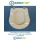 Copriwater Flaminia   EFI - MB BIANCO Cerniera Cromo-Sedile-Asse Wc