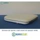 Copriwater Galassia ASTER BIANCO Cerniera Cromo-Sedile-Asse Wc