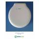 Copriwater Galassia  ARKE BIANCO Cerniera Oro-Sedile-Asse Wc