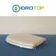 Copriwater Globo  DIVA BIANCO  Cerniera Cromo-Sedile-Asse