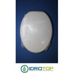 Copriwater Globo  ARIANNA SOSP.  BIANCO  Cerniera Rallentata Soft Close Cromo-Sedile-Asse