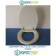 Copriwater Hidra NAUTILUS   BIANCO Cerniera Cromo-Sedile-Asse Wc