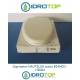 Copriwater Hidra NAUTILUS   BIANCO Cerniera Cromo-Sedile-Asse Wc