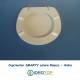 Copriwater Hidra SMARTY  BIANCO IS Cerniera Cromo-Sedile-Asse Wc