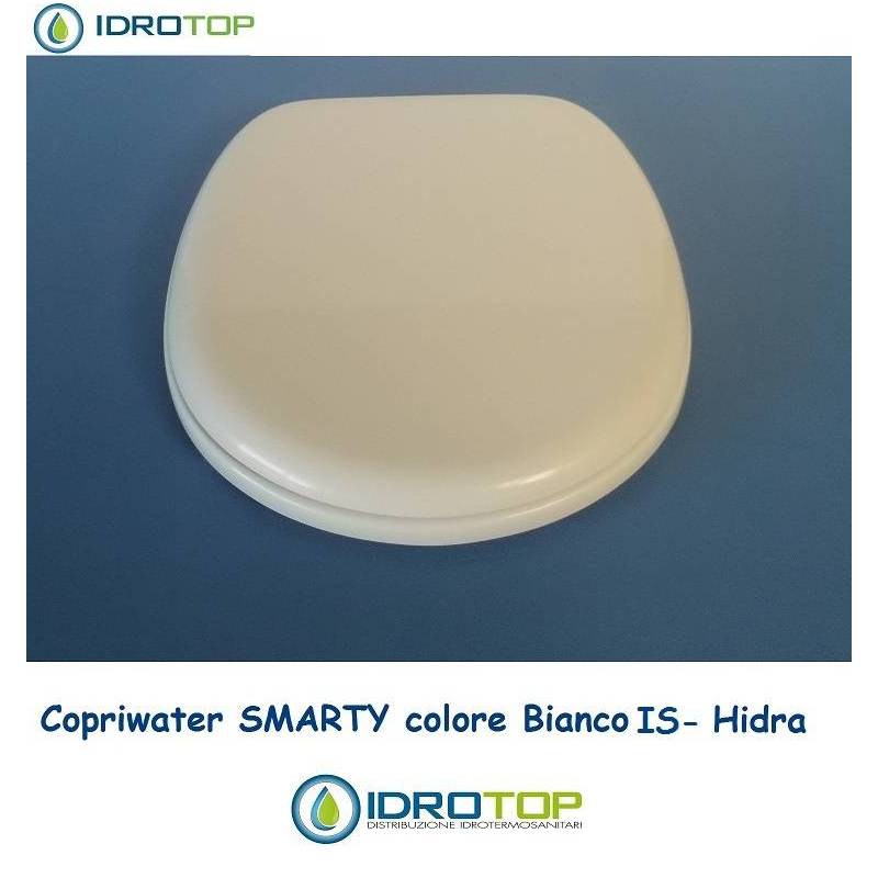 Copriwater Hidra SMARTY BIANCO IS Cerniera Cromo-Sedile-Asse Wc