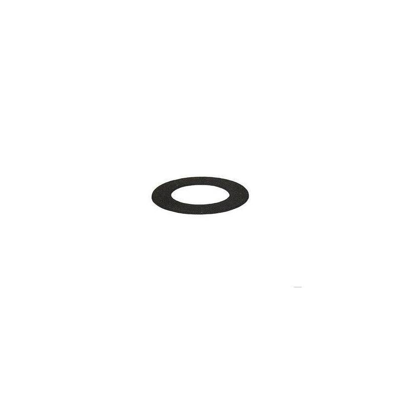 Rosone Coprimuro Diam.80mm  Monoparete Inox Nero per Stufe e Camini