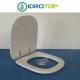Copriwater Pozzi Ginori CINQUECENTO BIANCO  Cerniera Cromo-Sedile-Asse Wc 