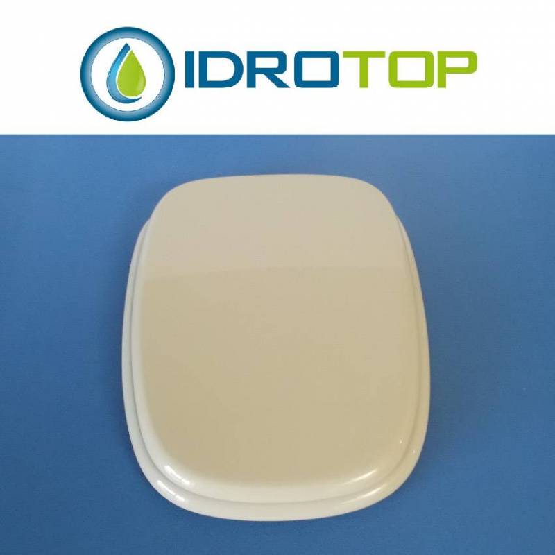 Copriwater Pozzi Ginori SQUARE  CHAMPAGNE   Cerniera Cromo-Sedile-Asse Wc 
