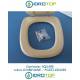 Copriwater Pozzi Ginori SQUARE  CHAMPAGNE   Cerniera Cromo-Sedile-Asse Wc 