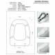 Copriwater Pozzi Ginori SQUARE  BLU RUGGENZA   Cerniera Rallentata Soft Close Cromo-Sedile-Asse Wc