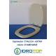 Copriwater Pozzi Ginori ITALICA  ASTRO CHAMPAGNE   Cerniera Cromo-Sedile-Asse Wc 