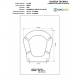 Copriwater SMILE AXA Pergamon Cerniera Cromo 